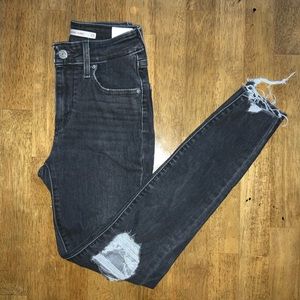 Levis Skinny 721 Gray Ankle Jean